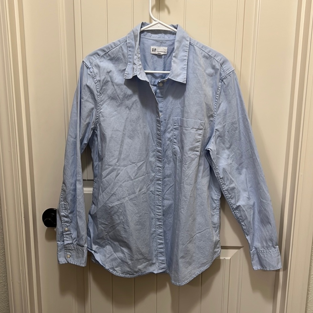 Blue Gap Button Down